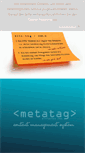 Mobile Screenshot of metatag.de